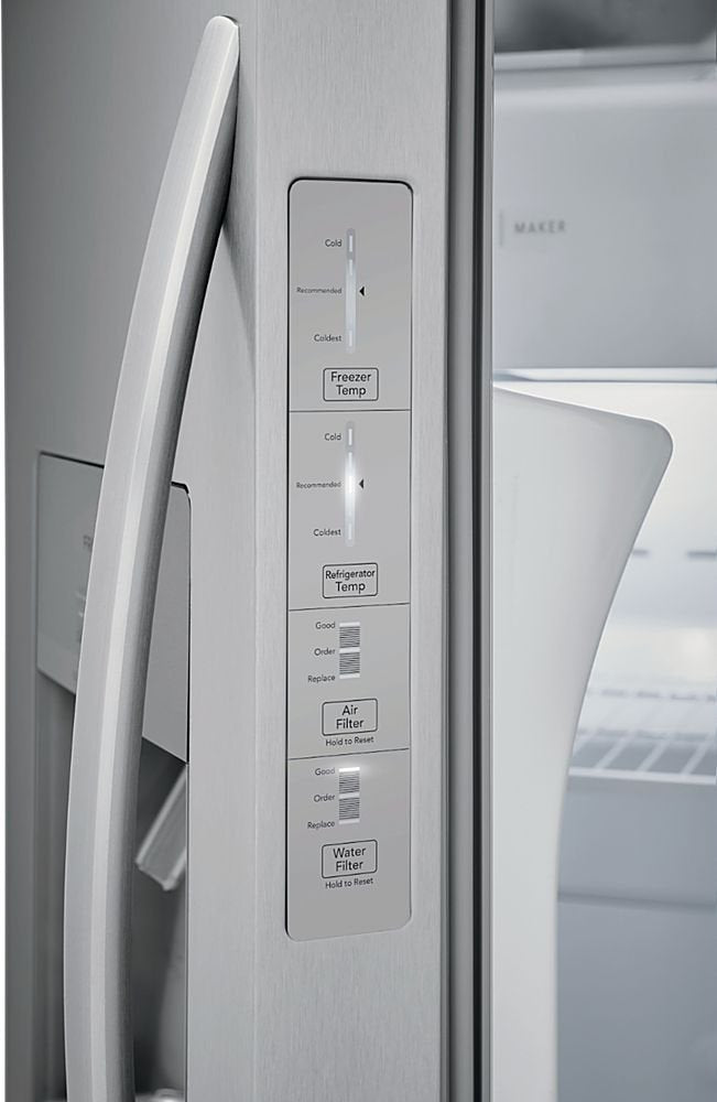 Frigidaire 36 in. 25.6 cu. ft. Side by Side Refrigerator