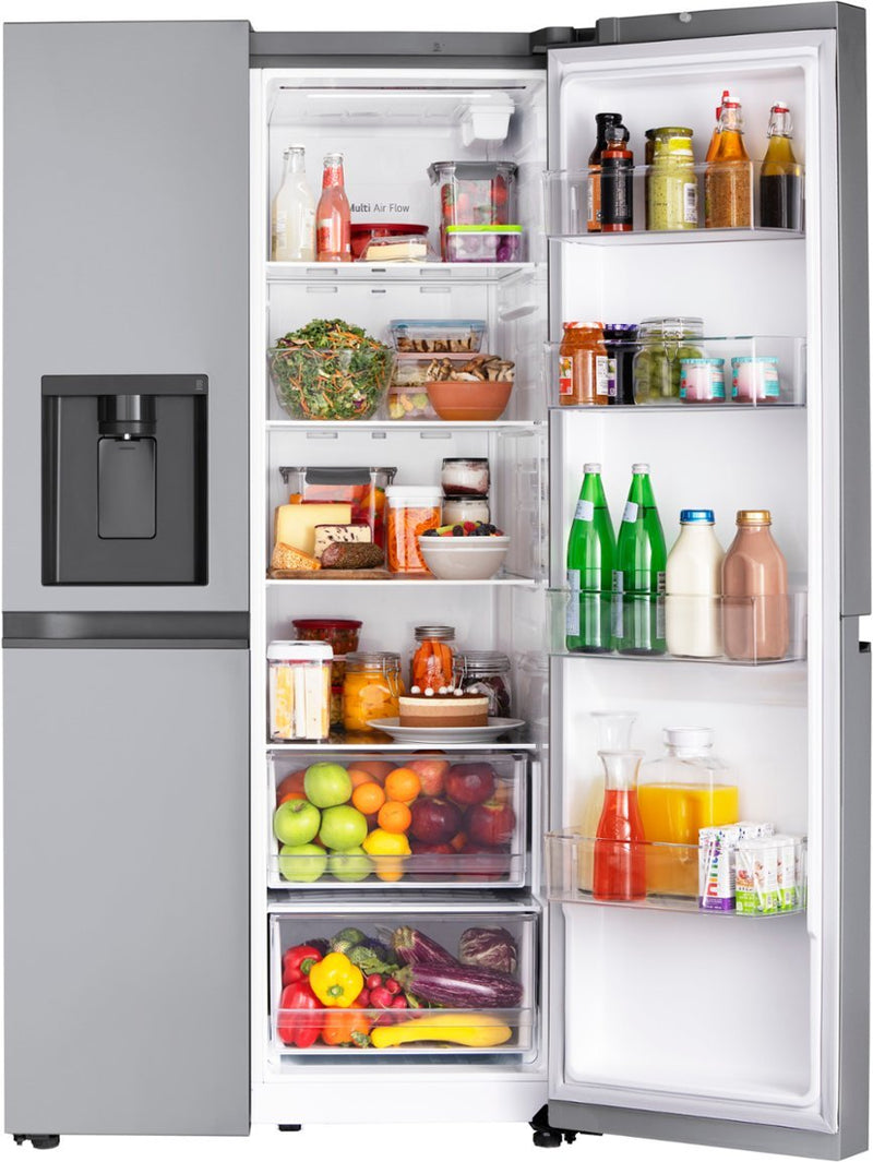 LG 28 cu. ft. Side by Side Refrigerator with External Water in Stainless Standard Depth