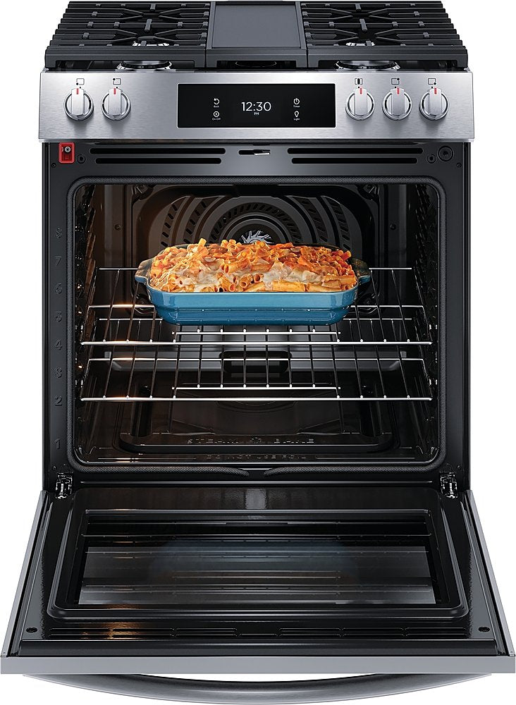 Frigidaire Gallery 30" 6.0 Cu. Ft. Slide-In Gas Range w/ Total Convection and Air Fry