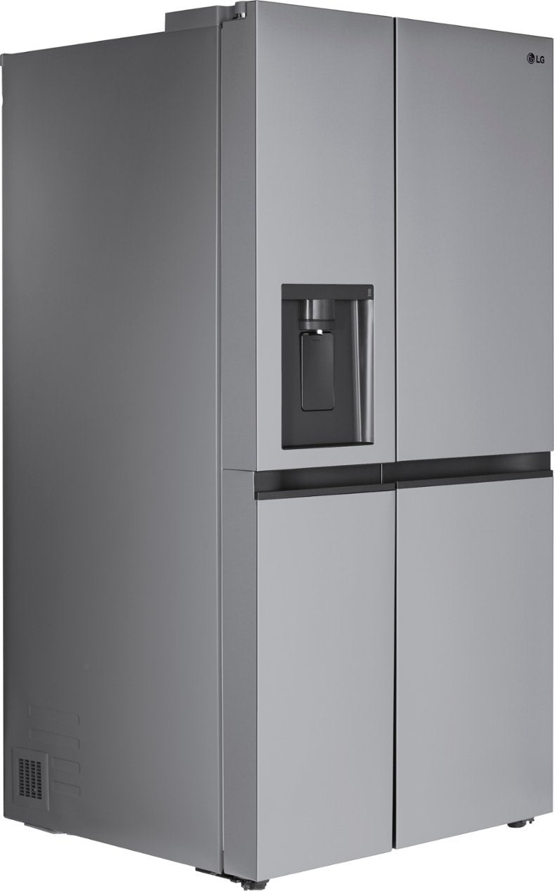 LG 28 cu. ft. Side by Side Refrigerator with External Water in Stainless Standard Depth