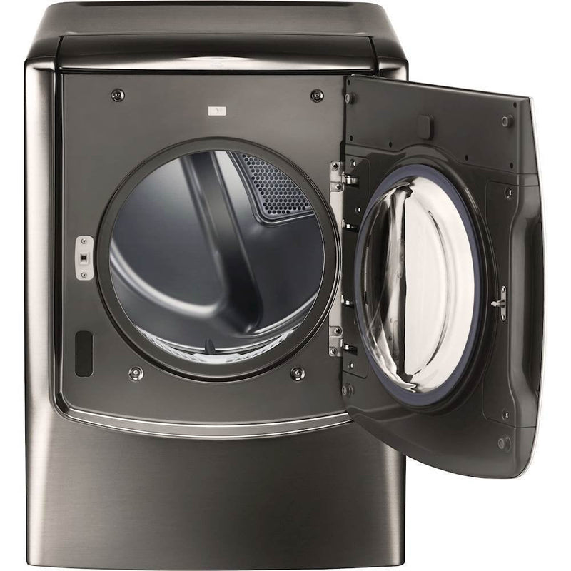 LG - SIGNATURE 9.0 Cu. Ft. Smart Electric Dryer with Steam and Sensor Dry (Never Used)