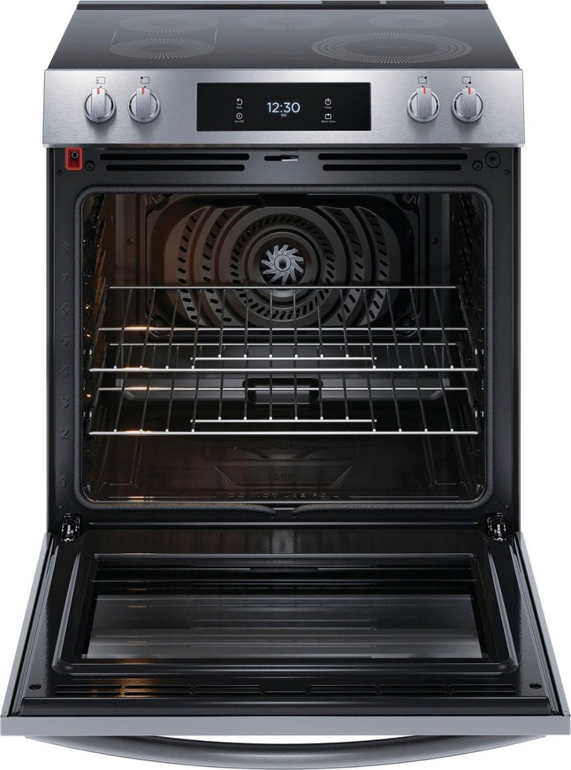 Frigidaire Gallery 30" 6.2 Cu. Ft. Slide-In Electric Range w/ Total Convection and Air Fry