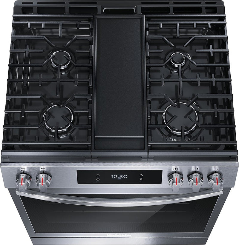 Frigidaire Gallery 30" 6.0 Cu. Ft. Slide-In Gas Range w/ Total Convection and Air Fry