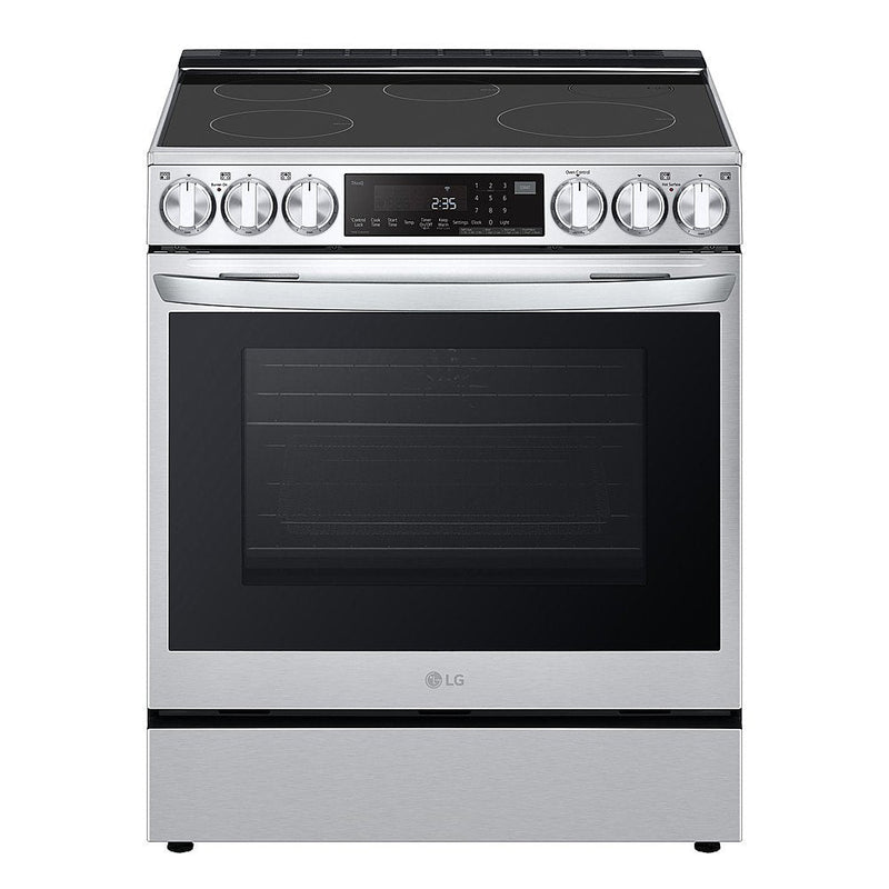 LG 6.3 cu.ft. Smart Induction Slide-in Range with ProBake Convection, Air Fry & Air Sous Vide in PrintProof Stainless Steel