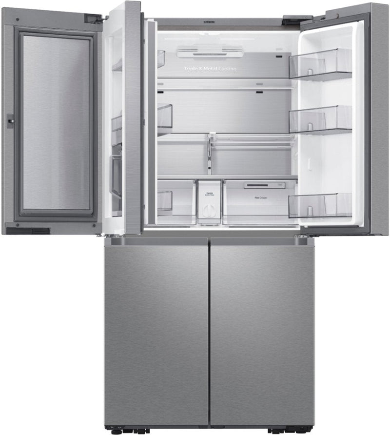 Samsung 4-Door Flex French Door Smart Refrigerator in Fingerprint Resistant Stainless Steel