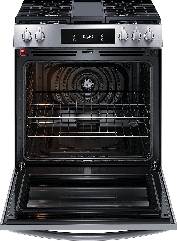 Frigidaire Gallery 30" 6.0 Cu. Ft. Slide-In Gas Range w/ Total Convection and Air Fry