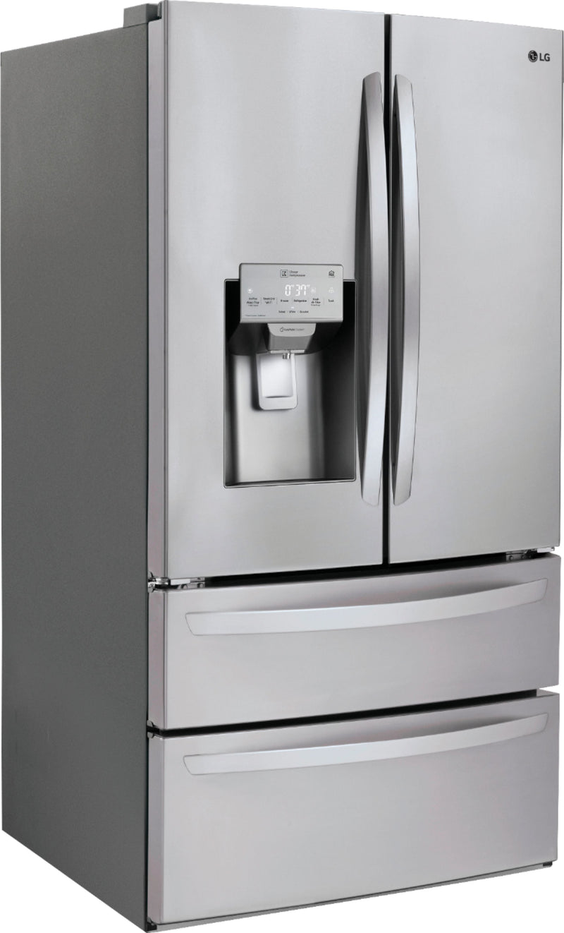 28 Cu. Ft. 4-Door French Door Smart Wi-Fi Enabled Refrigerator PrintProof