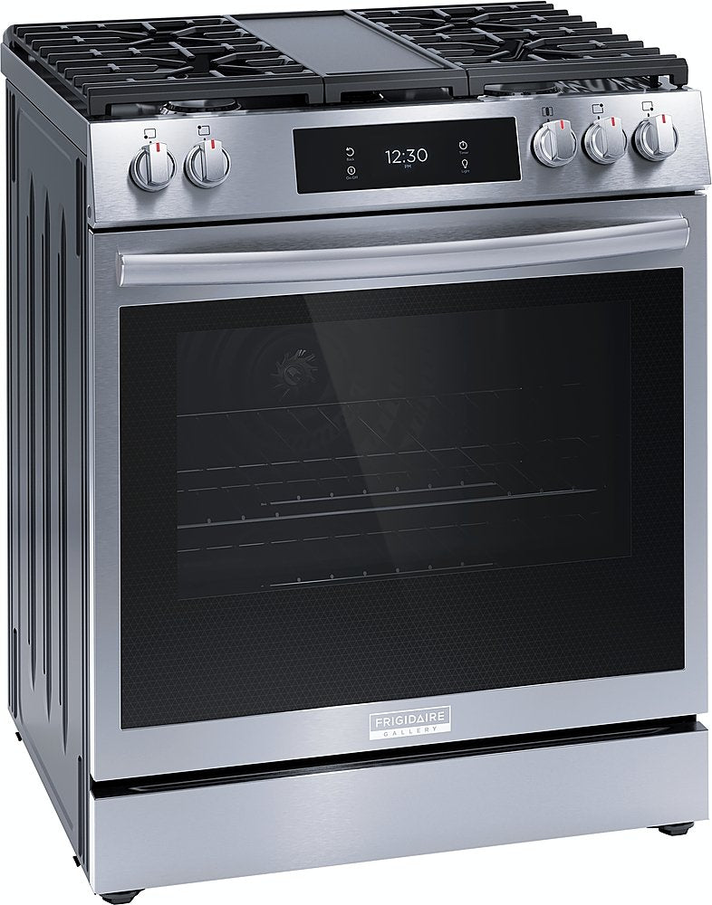 Frigidaire Gallery 30" 6.0 Cu. Ft. Slide-In Gas Range w/ Total Convection and Air Fry