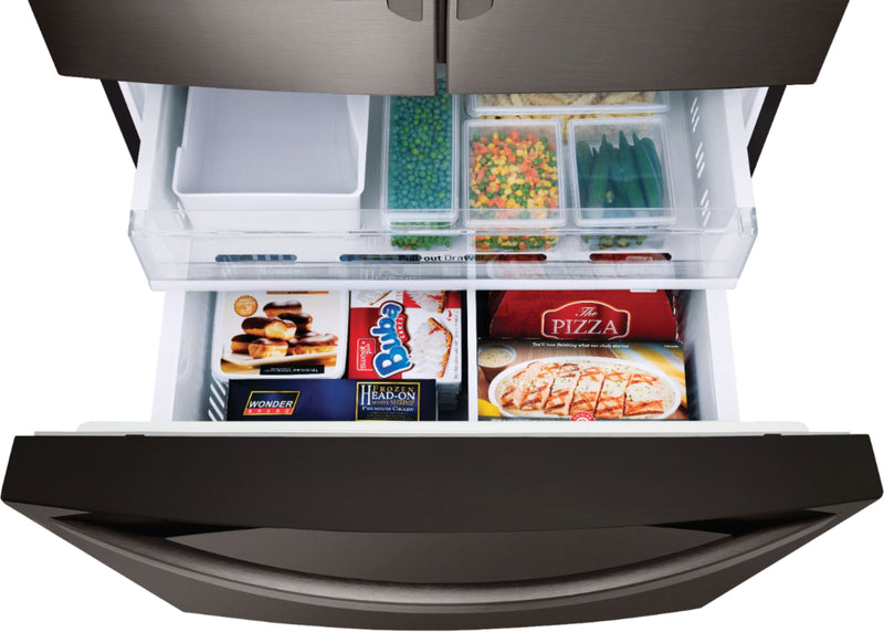 Clearance 26 Cu. Ft. Smart wi-fi Enabled French Door Refrigerator