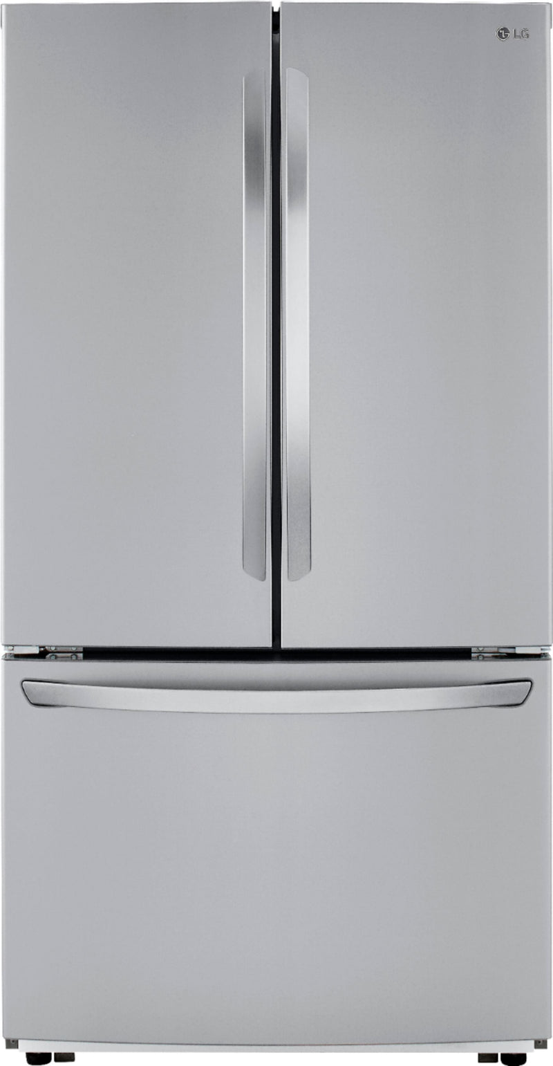 23 cu. ft. French Door Refrigerator w/ Glide N' Serve in PrintProof Stainless Steel, Counter Depth