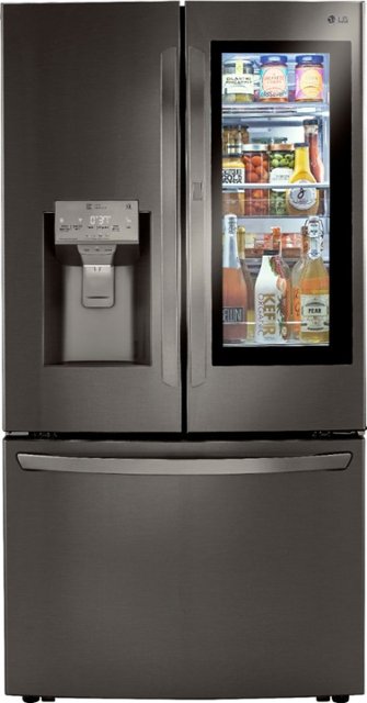 Clearance 30 Cu. Ft. French Door-in-Door Smart Refrigerator with Craft Ice and InstaView