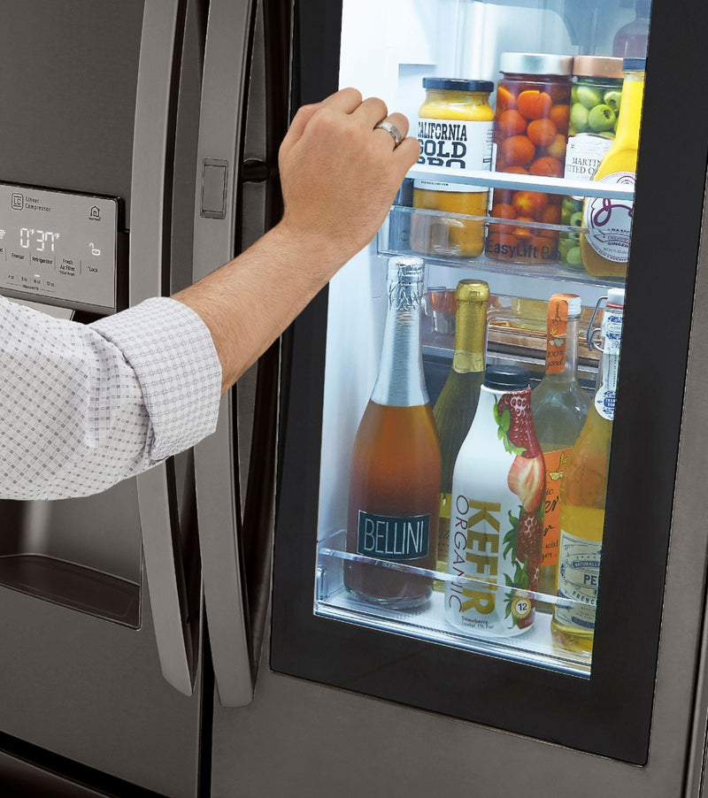 Clearance 30 Cu. Ft. French Door-in-Door Smart Refrigerator with Craft Ice and InstaView