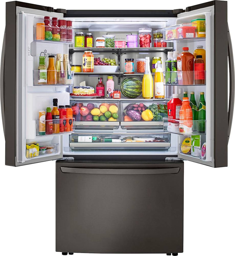 Clearance LG 24 Cu. Ft. French Door Counter-Depth Smart Refrigerator with Craft Ice