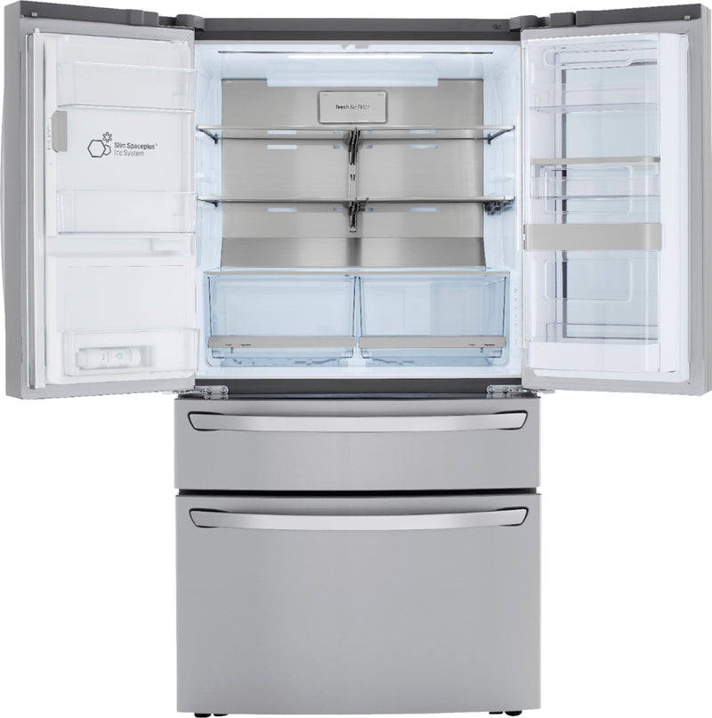 30 Cu. Ft. 4-Door French Door Refrigerator with InstaView Door-in-Door and Craft Ice