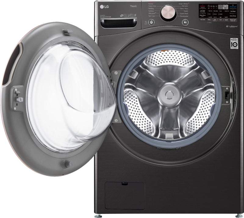 Clearance 4.5 cu. ft. Front Load Washer with TurboWash™ 360° and 7.4 cu. ft. Electric Steam Dryer