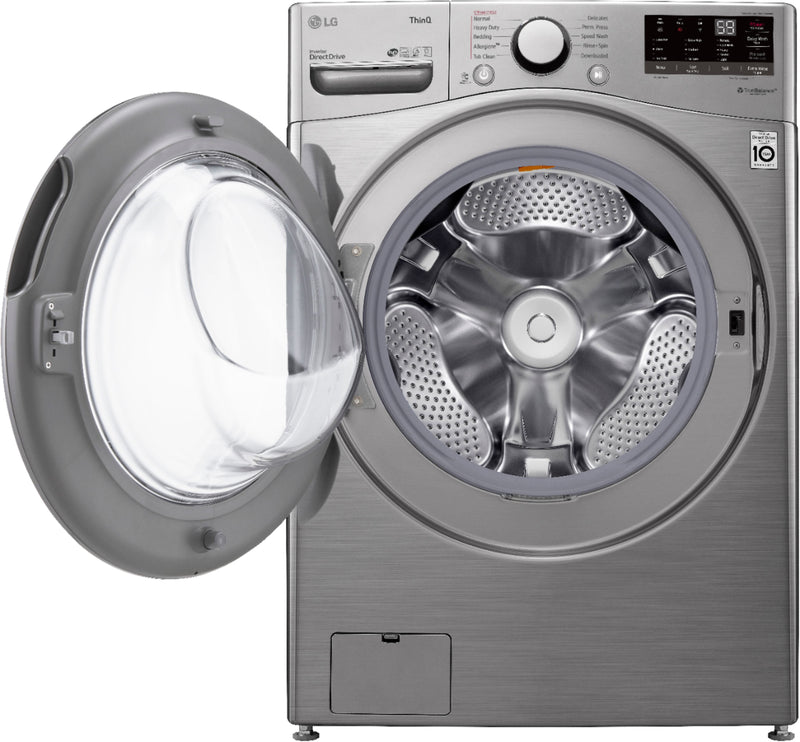 4.5 cu. ft. Ultra Large Capacity Smart wi-fi Enabled Front Load Washer with Built-In Intelligence & Steam Technology