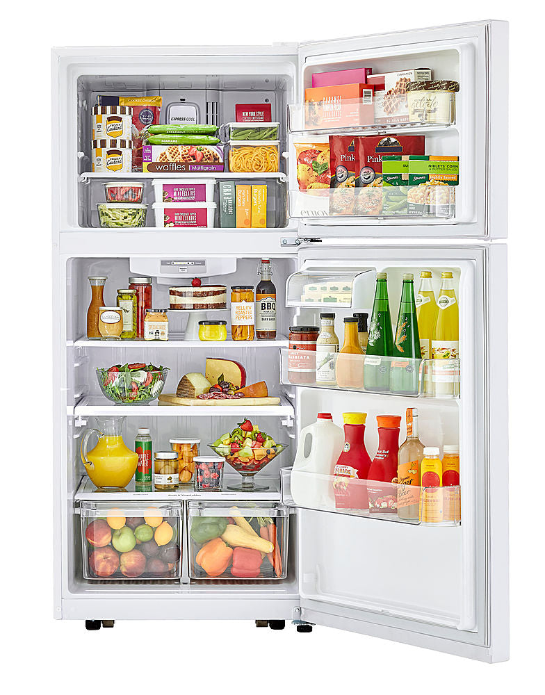 20.2 Cu. Ft. Top-Freezer Refrigerator - White