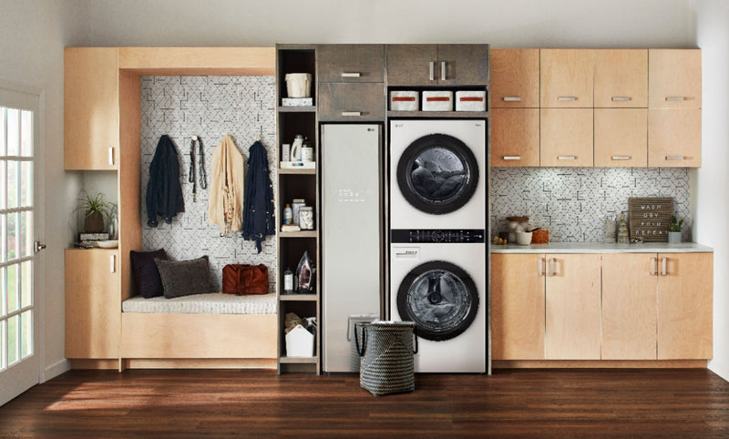 4.5 Cu. Ft. HE Smart Front Load Washer and 7.4 Cu. Ft. Electric Dryer WashTower with Steam and Built-In Intelligence