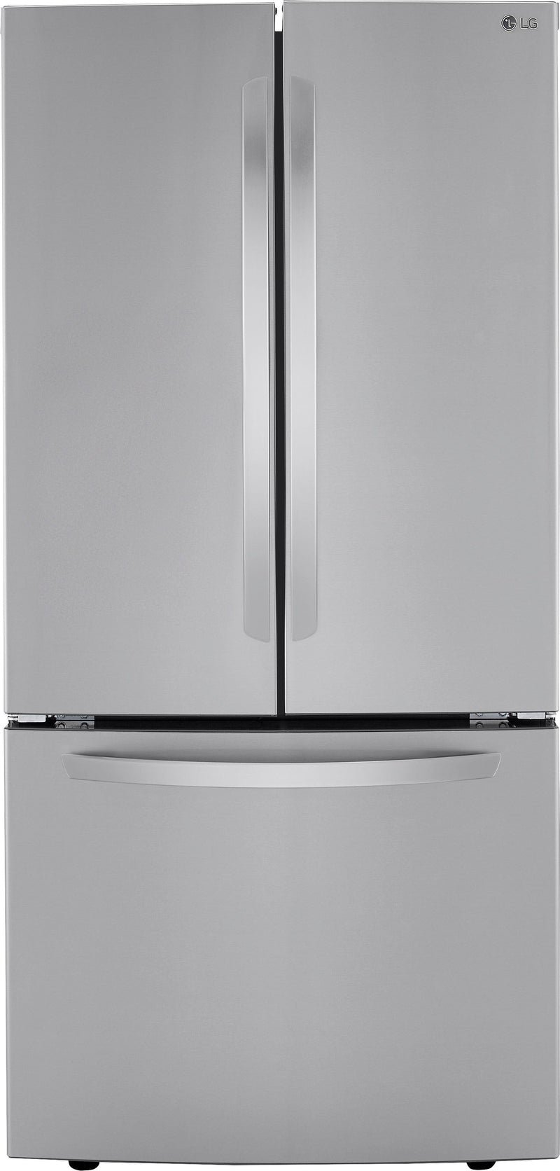 25 Cu. Ft. French Door Refrigerator with Ice Maker - Stainless steel