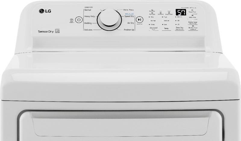 7.3 cu ft Electric Dryer with Sensor Dry - White