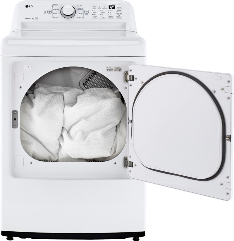 7.3 cu ft Electric Dryer with Sensor Dry - White