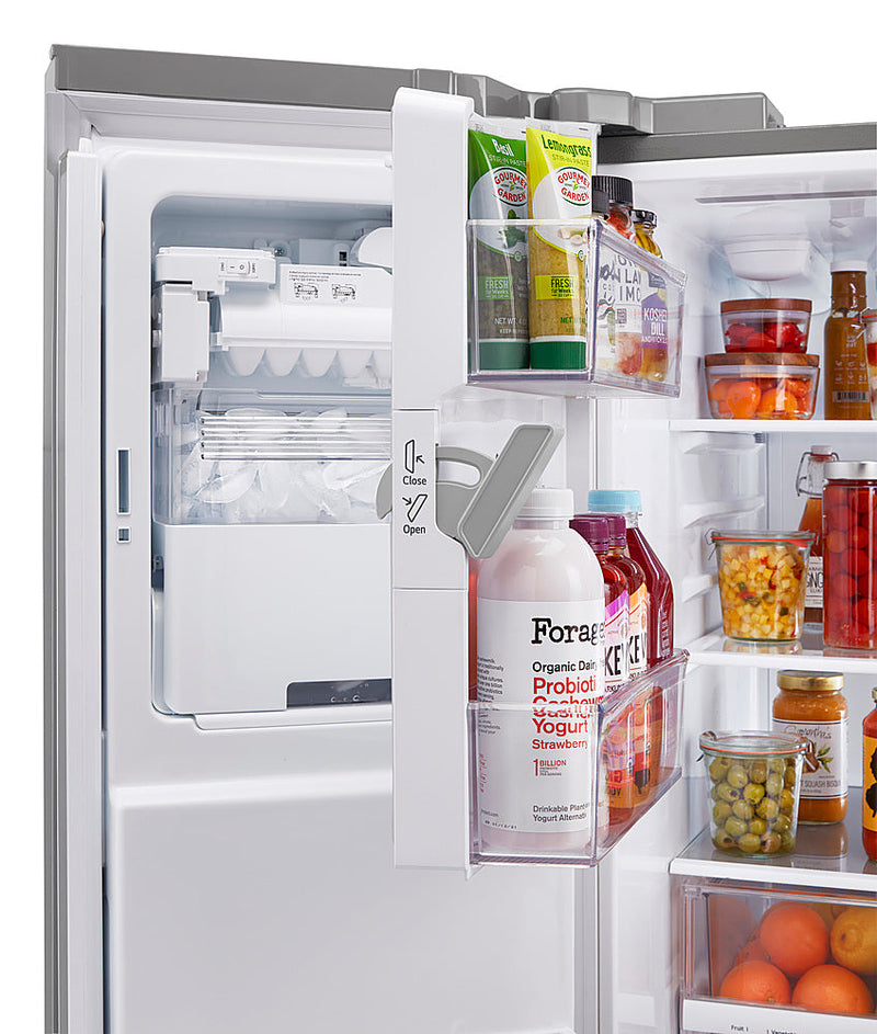 28 Cu. Ft. 4 Door French Door Smart Refrigerator with Dual Ice and Double Freezer