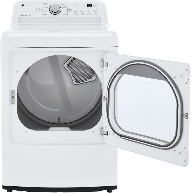 7.3 Cu Ft Electric Dryer with Sensor Dry - White