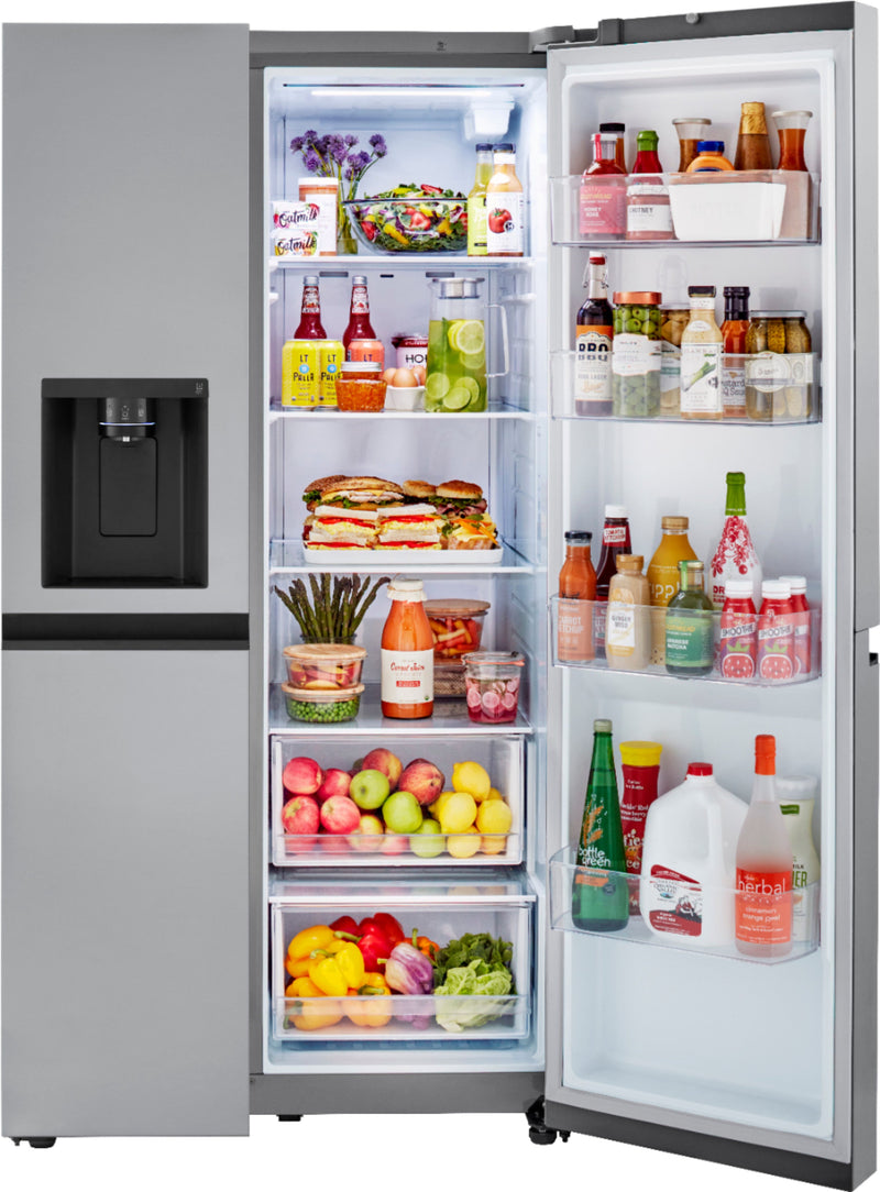 Clearance 27 cu. ft. Side-by-Side Refrigerator with Craft Ice™