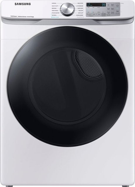 Samsung 7.5 cu. ft. Smart Stackable Vented Electric Dryer with Steam Sanitize+