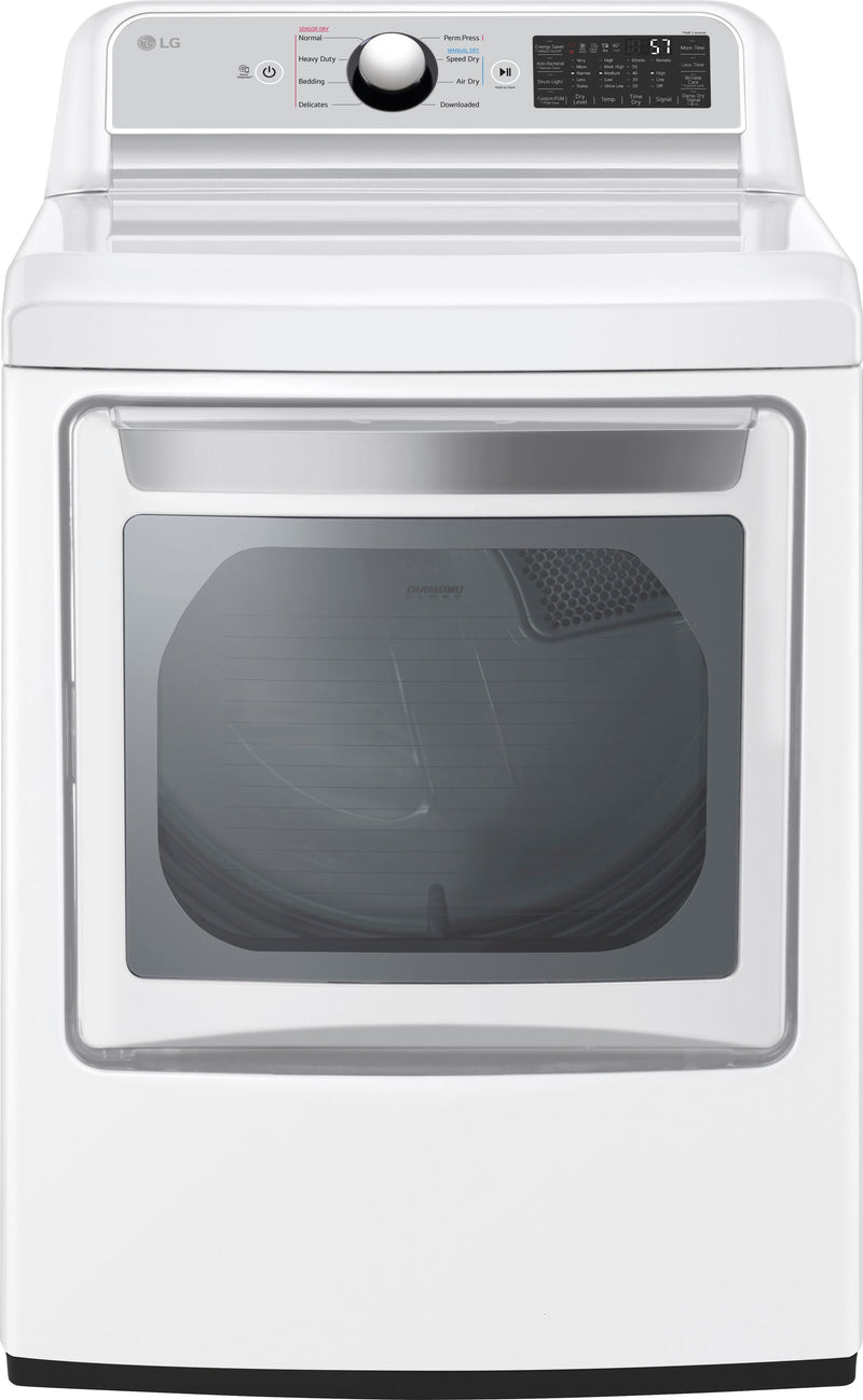 7.3 Cu. Ft. Smart Electric Dryer with EasyLoad Door