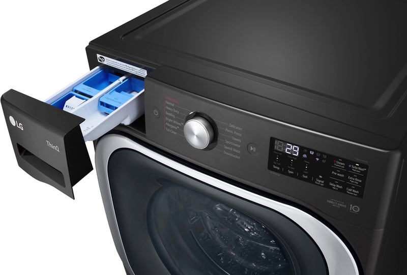 5.2 cu. ft. Mega Capacity Smart wi-fi Enabled Front Load Washer with TurboWash® and Built-In Intelligence