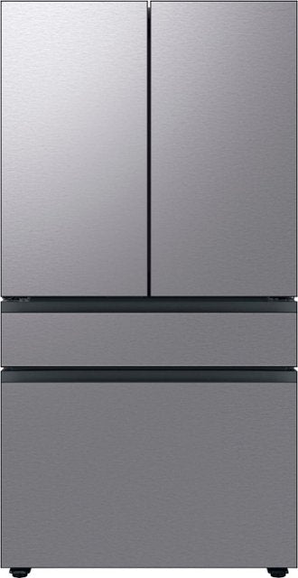 Samsung Bespoke 35.8 in. 29 cu. ft. Standard Depth 4-Door French Door Refrigerator with Beverage Center