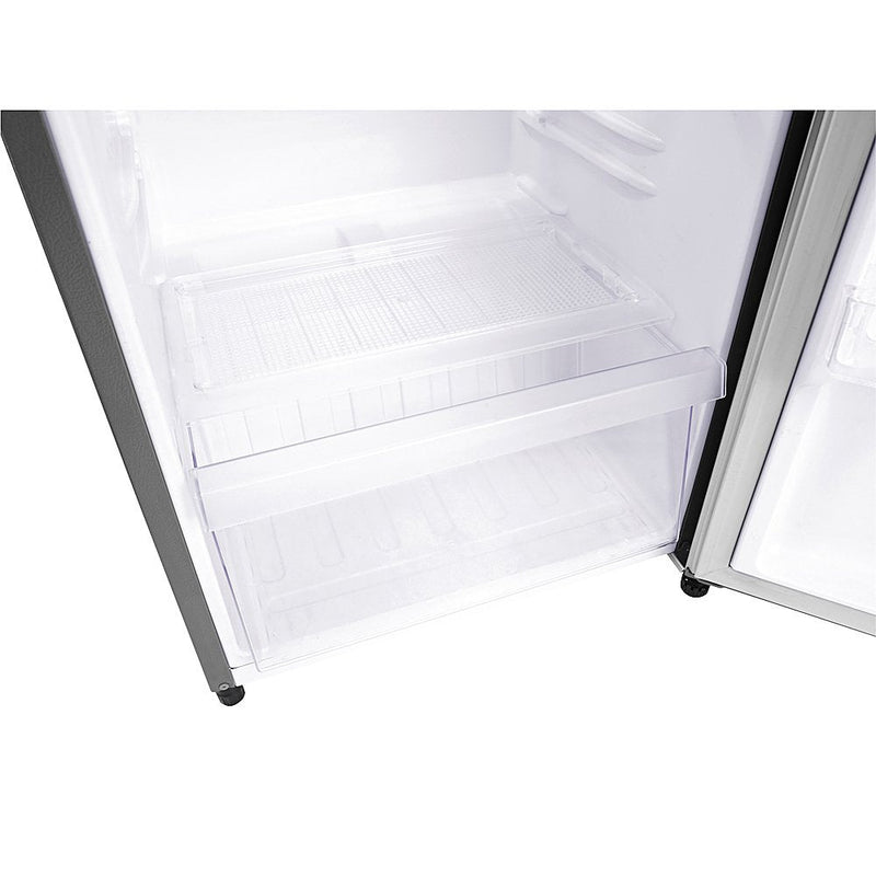 LG 6 cu. ft. Single-Door Refrigerator with Inverter Compressor and Pocket Handle in Sleek Platinum Silver