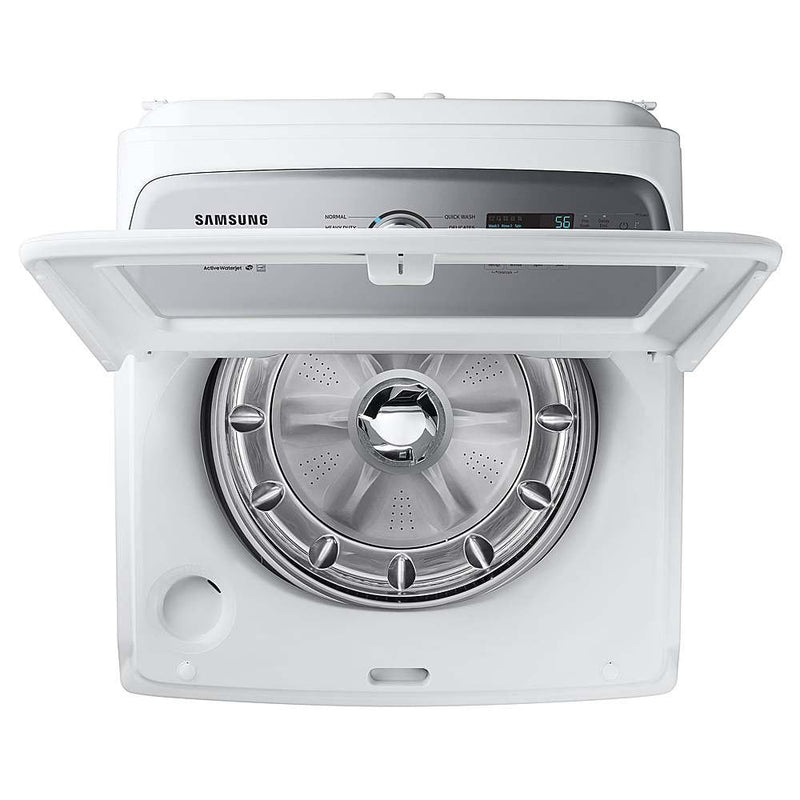 Samsung 4.9 cu. ft. High-Efficiency Top Load Washer with Agitator and Active Water Jet