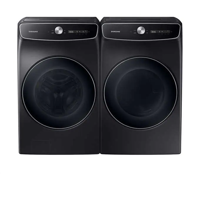 Samsung 6.0 cu. ft. FlexWash Washer and 7.5 cu. ft. ELECTRIC OR GAS FlexDry Dryer with Multi-Steam Technology