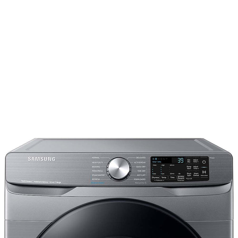 Samsung 7.5 cu. ft. Gas Dryer with Steam Sanitize+ and Smart Compatibility