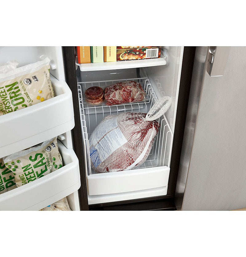 GE - 23.0 Cu. Ft. Side-By-Side Refrigerator