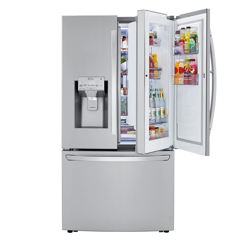 30 cu. ft. French Door Smart Refrigerator, Door-In-Door, Dual Ice Makers with Craft Ice, PrintProof Stainless Steel