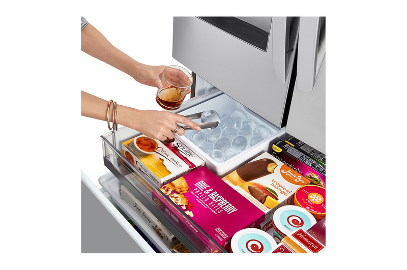 30 cu. ft. French Door Smart Refrigerator, Door-In-Door, Dual Ice Makers with Craft Ice, PrintProof Stainless Steel