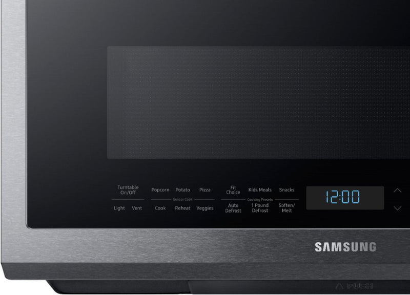 Samsung 2.1 cu. ft. Over-the-Range Microwave with Sensor Cooking, Fingerprint Resistant Stainless Steel