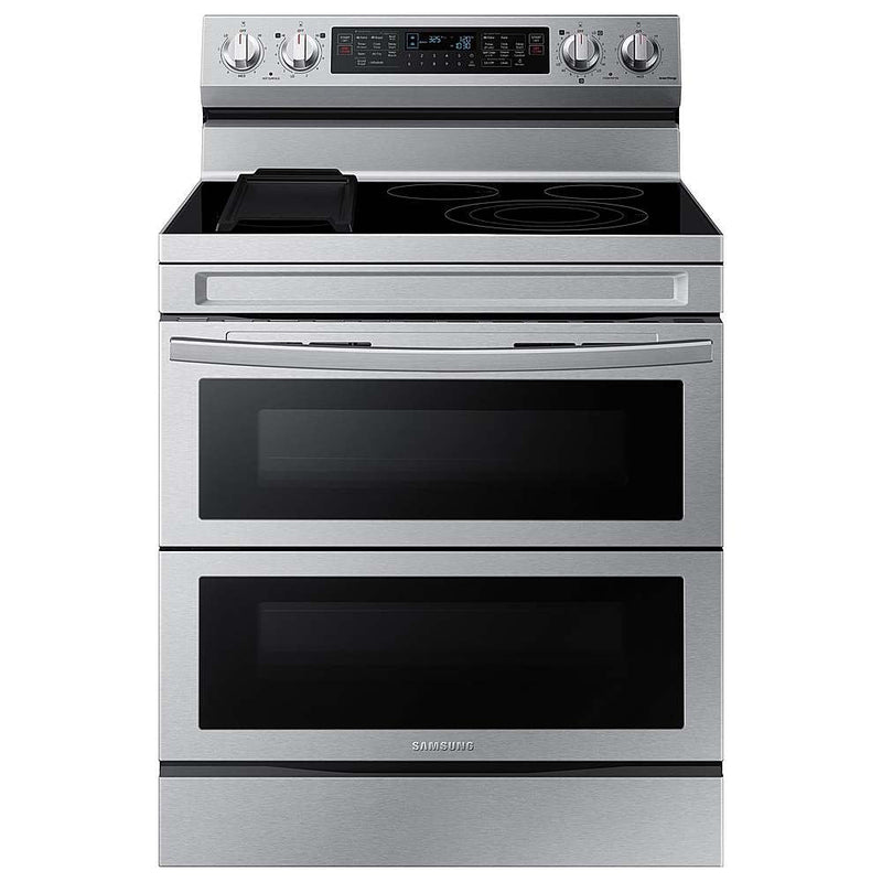 Samsung 6.3 cu. ft. Smart Freestanding Electric Range with Flex Duo™, No-Preheat Air Fry & Griddle