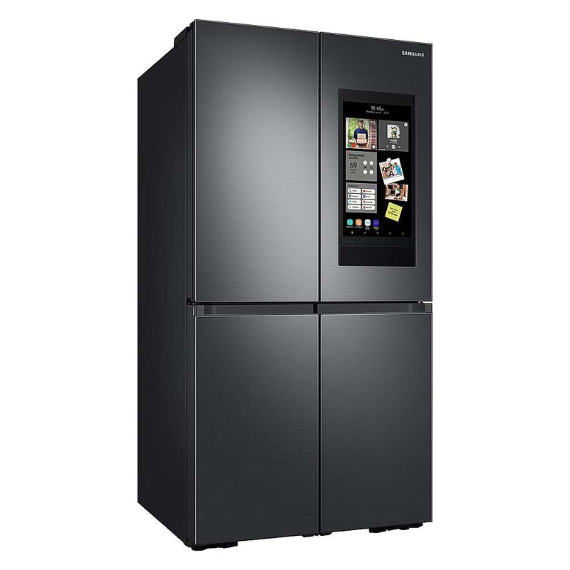 Samsung - 29 cu. ft. Smart 4-Door Flex™ Refrigerator with Family Hub™ and Beverage Center in Stainless Steel